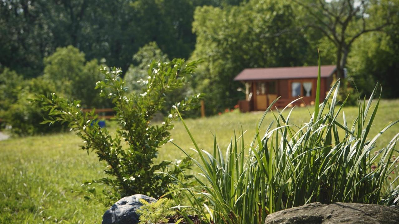 Cozy Wood Hut On The Farm Villa Trebivlice Exteriör bild